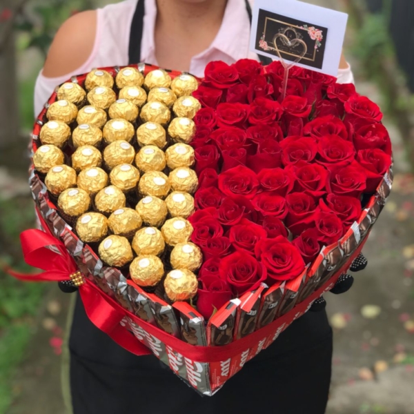 Caja Corazón Ferrero